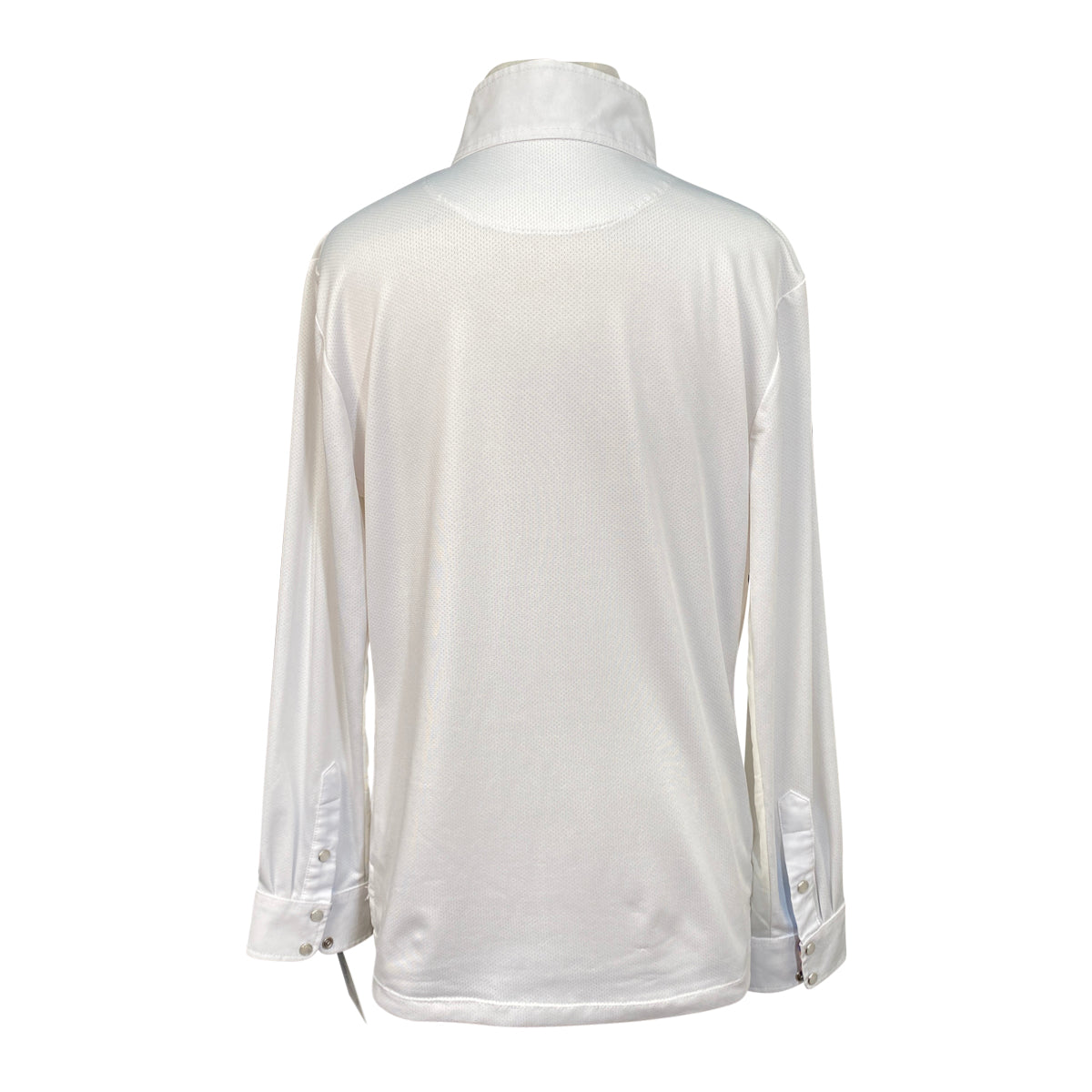 Romfh 'Sarah' Show Shirt in White/Blue Spring Collar