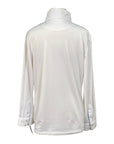 Romfh 'Sarah' Show Shirt in White/Blue Spring Collar