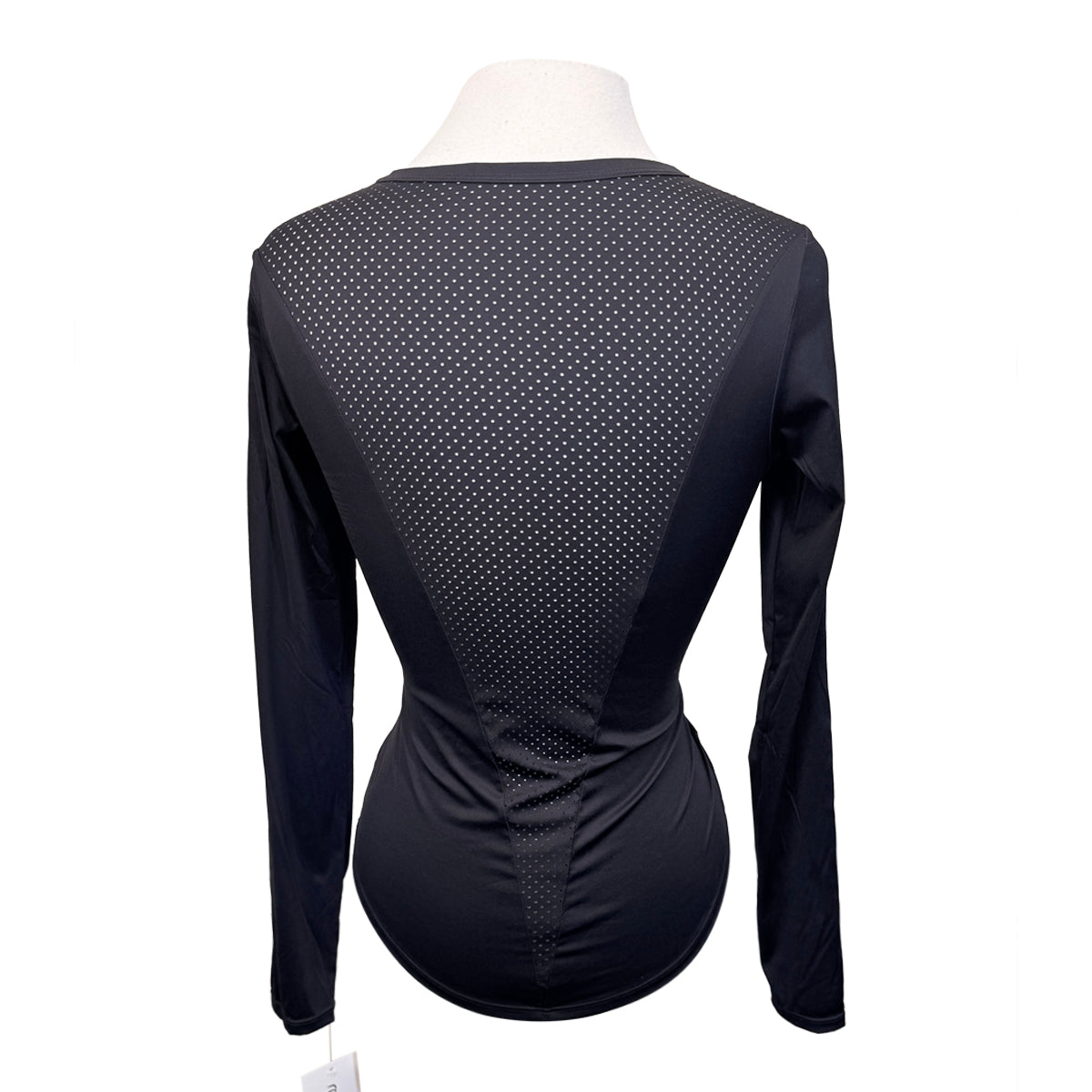 Free Ride Relaxed Athletic Long Sleeve Top in Black