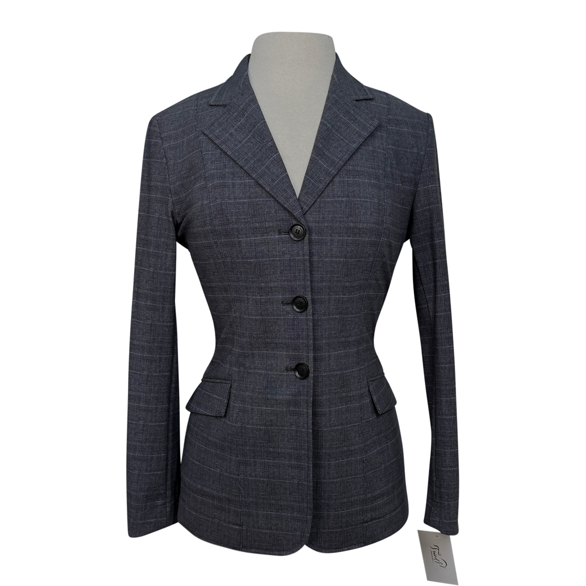 RJ Classics &#39;Monterey&#39; Orange Label Show Coat in Shadow Grey Plaid