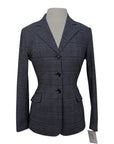 RJ Classics 'Monterey' Orange Label Show Coat in Shadow Grey Plaid