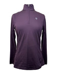 Ariat TEK Heat Series Long Sleeve Shirt in Plum