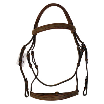 Henri De Rivel Jump Bridle in Brown