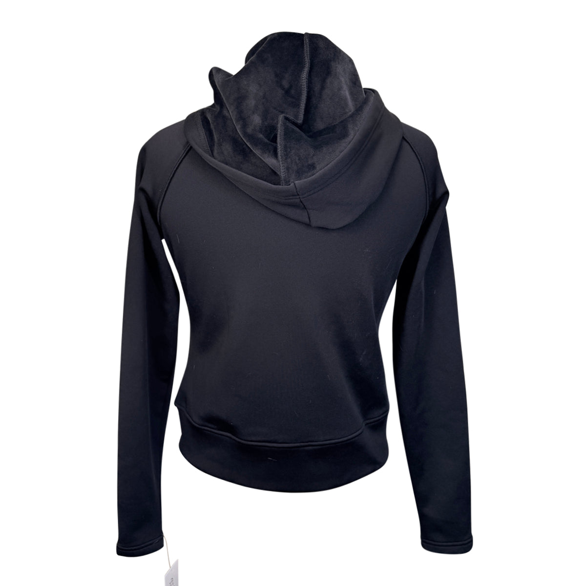 Kastel Quilted Front Hooded Bomber Jacket in Black