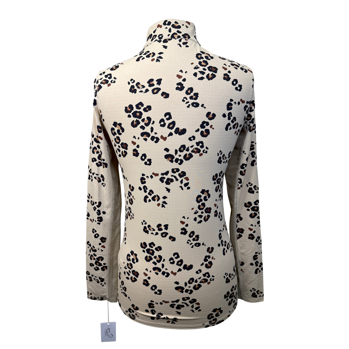 Dover Saddlery CoolBlast 100 Long Sleeve Shirt in Light Cheetah