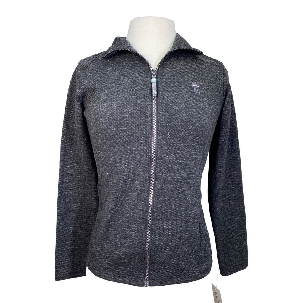 Kingsland Knitted Jacket in Charcoal