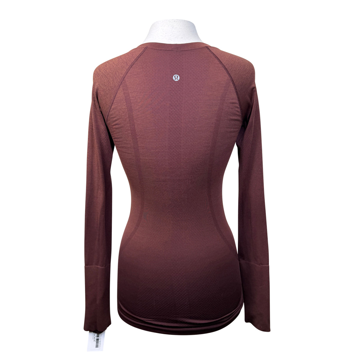Lululemon 'Swiftly' Tech Long Sleeve 2.0 Waist Length in Burgundy