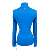 Kastel Long Sleeve Sun Shirt in Blue/Navy Collar 