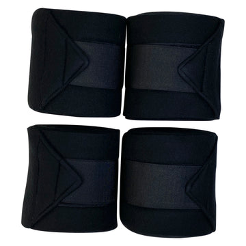 Traileze Fleece Polo Wraps in Black