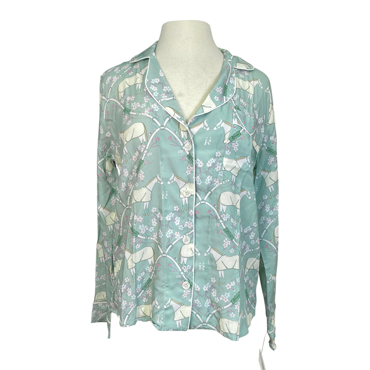 Ronner 'Whisper' PJ Set in Spring Horses