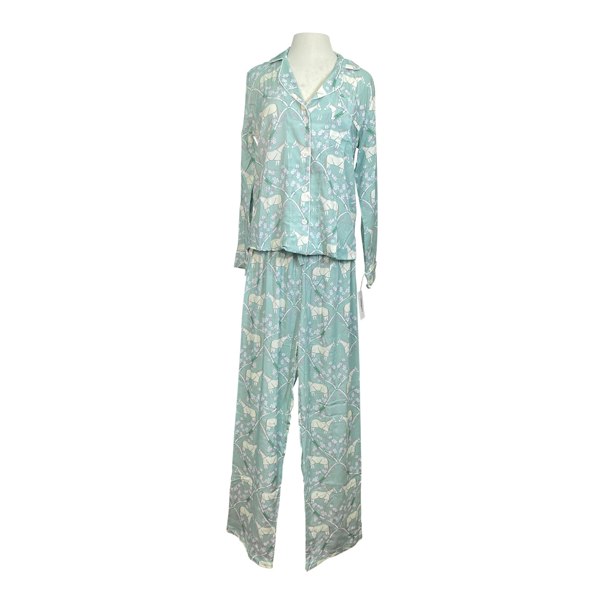 Ronner 'Whisper' PJ Set in Spring Horses