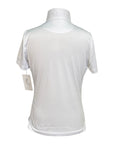 Romfh Competitor Short Sleeve Show Shirt in White/Dogs