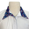 Romfh Competitor Short Sleeve Show Shirt in White/Dogs
