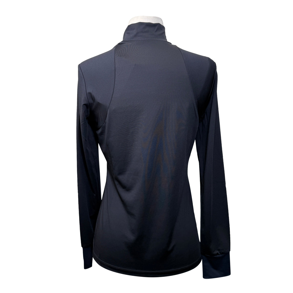 Kastel LS Mock Neck Performance Shirt in Black