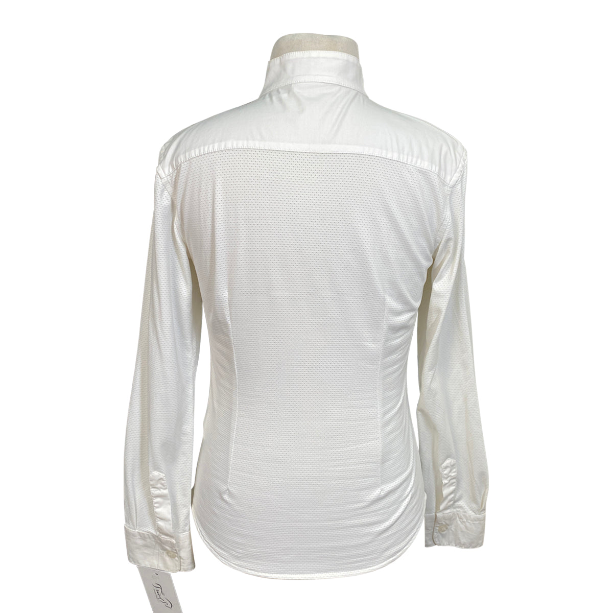 Cavalleria Toscana L/S Competition Shirt in White