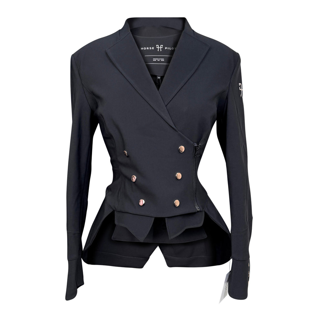 Horse Pilot Mini Frac Shadbelly in Black