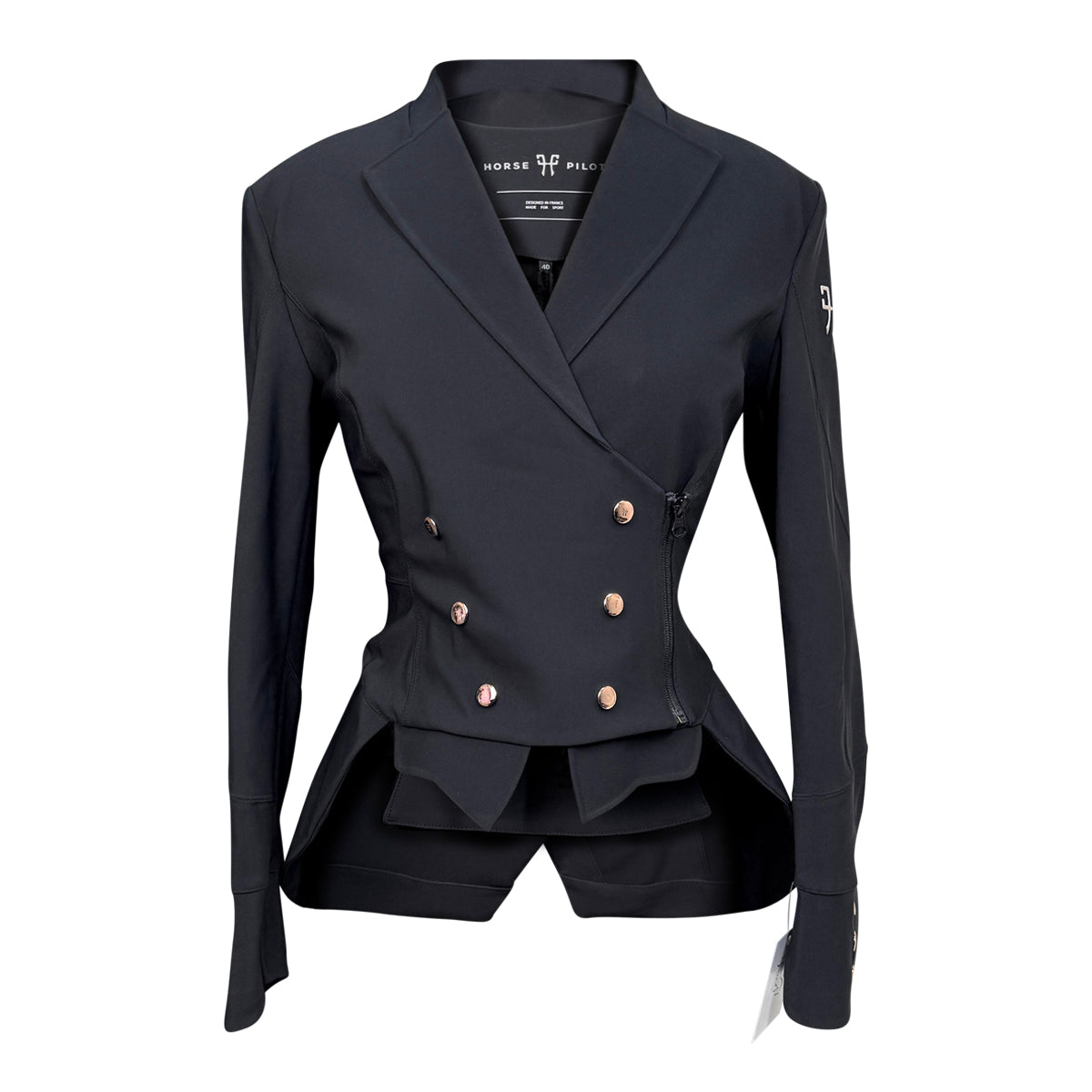 Horse Pilot Mini Frac Shadbelly in Black
