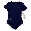 Hippique Short Sleeve Bodysuit in Navy