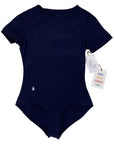 Hippique Short Sleeve Bodysuit in Navy