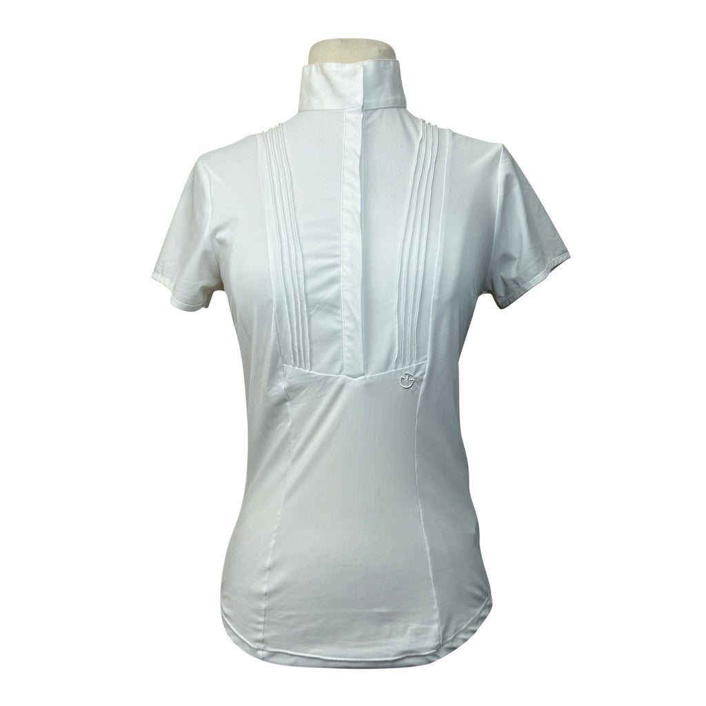 Cavalleria Toscana S/S Techn Shirt w/Bib in White
