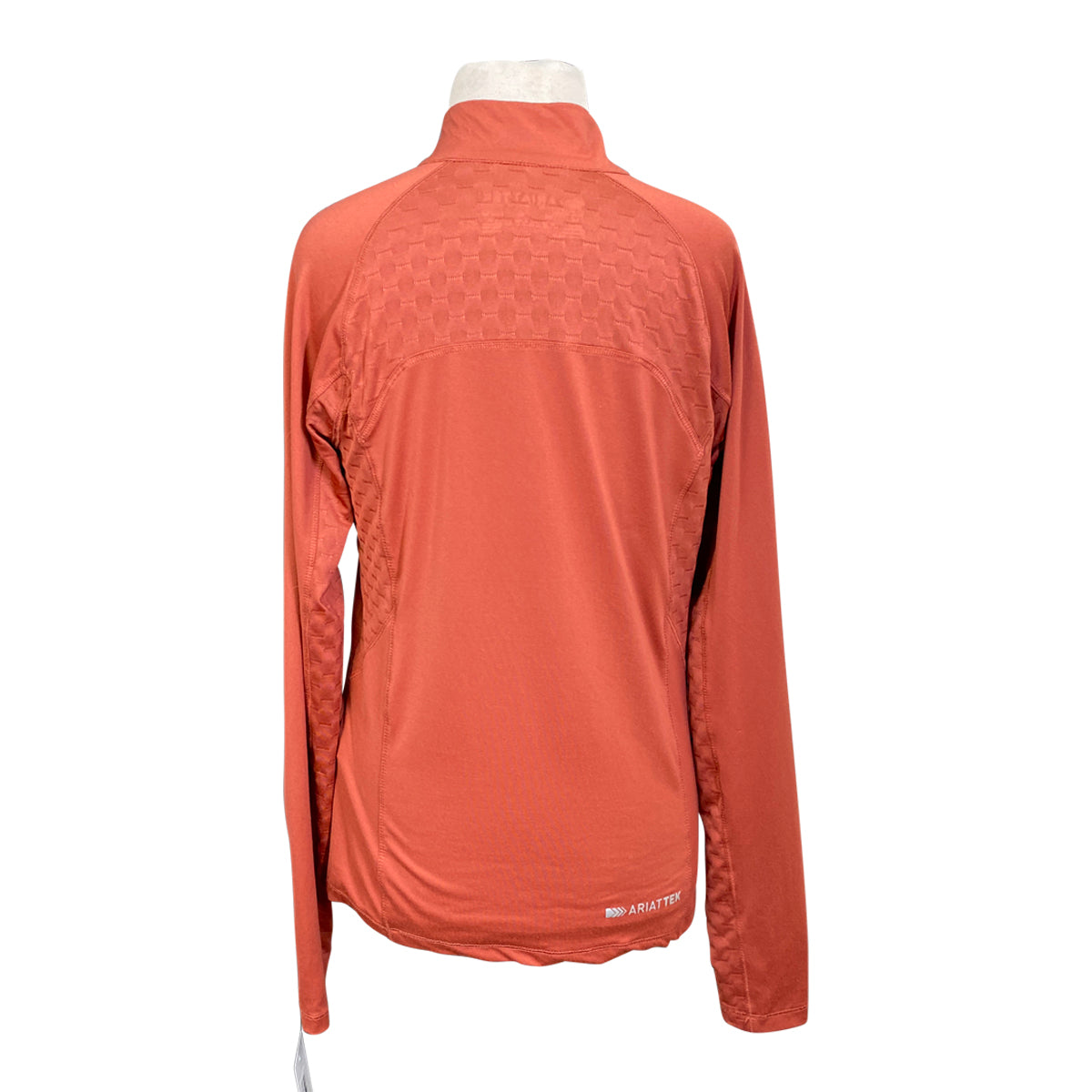 Ariat 'Lowell 2.0' 1/4 Zip Shirt in Salmon