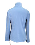 Kerrits Counter Canter 1/2 Zip Fleece in Light Blue/Navy