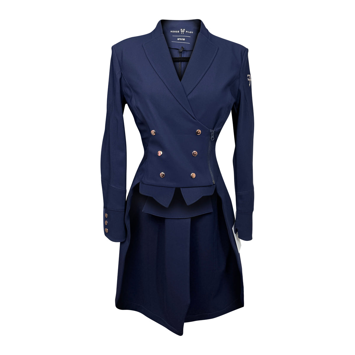 Horse Pilot Long Frac Shadbelly in Navy 