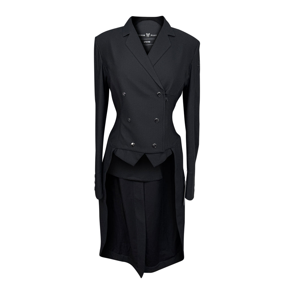 Horse Pilot Long Mesh Frac Shadbelly in Black
