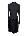 Horse Pilot Long Mesh Frac Shadbelly in Black
