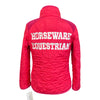 Horseware Quilted Jacket in Magenta