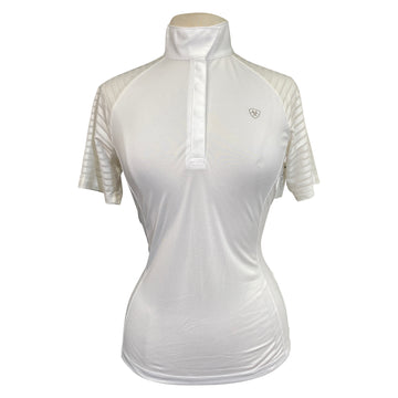 Ariat Pro Series Short Sleeve Shirt in White