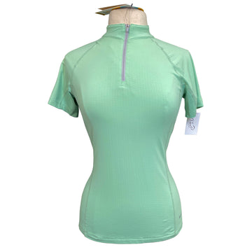Noble Outfitters 'Ashley' Performance Short Sleeve Shirt in Fresh Mint