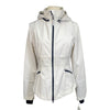 Noel Asmar Equestrian Water Resistant Jacket in White/Black
