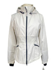 Noel Asmar Equestrian Water Resistant Jacket in White/Black
