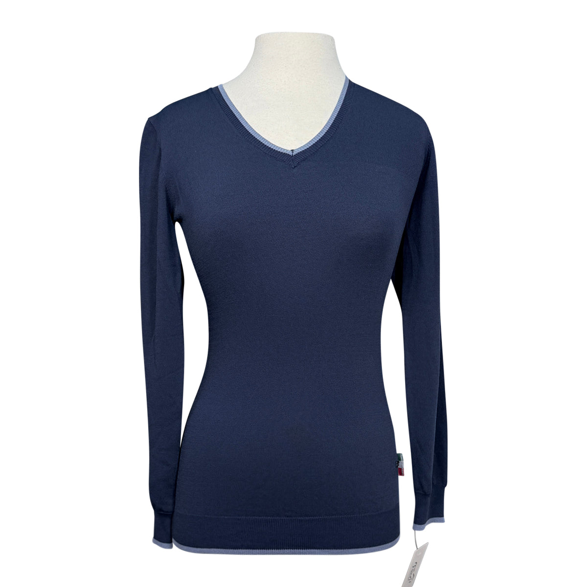 AA Platinum Horseware Classic Sweater in Navy