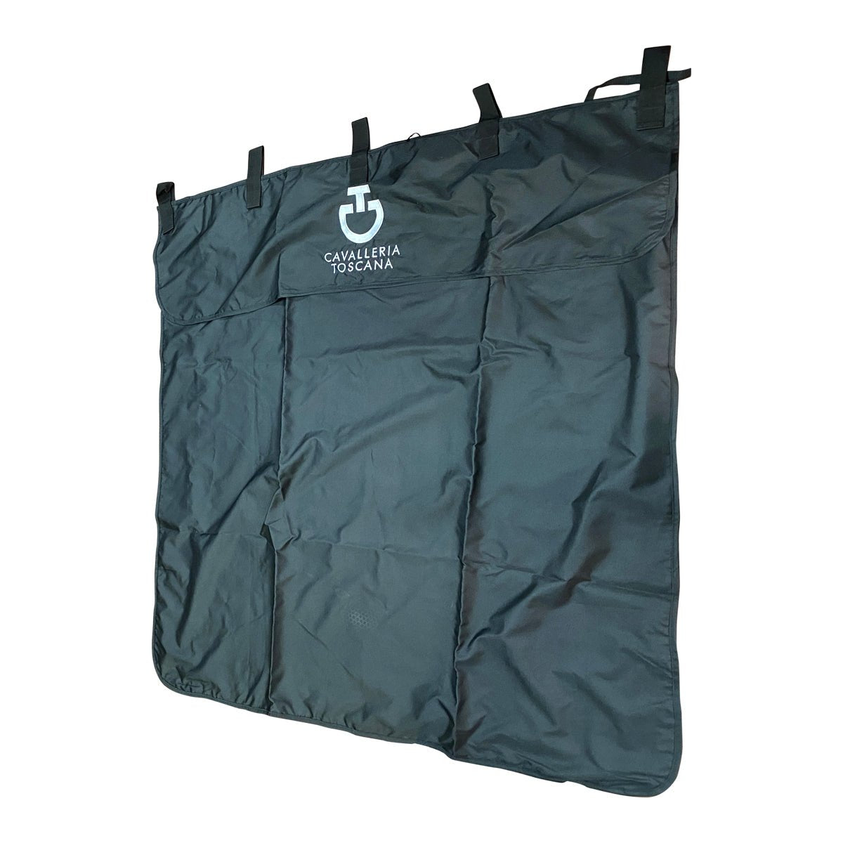 Cavalleria Toscana Stable Curtain in Black