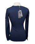 AA Platinum Horseware Classic Sweater in Navy