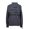 Kingsland Villut Knitted Pullover in Grey Forged Iron