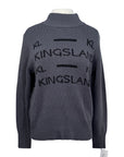 Kingsland Villut Knitted Pullover in Grey Forged Iron