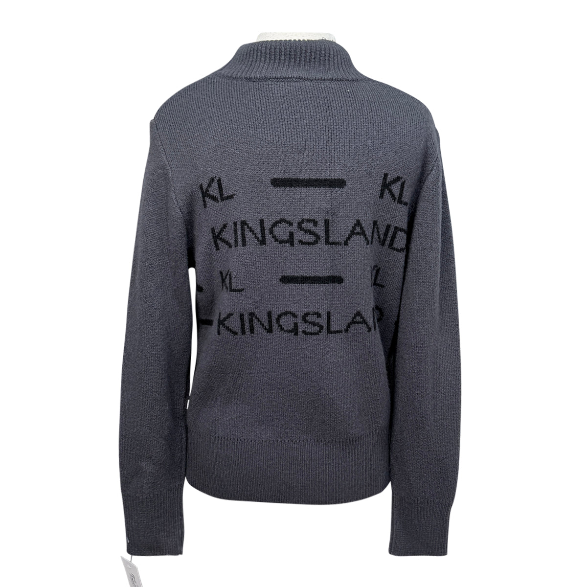 Kingsland Villut Knitted Pullover in Grey Forged Iron