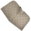 Equestrian Stockholm Dressage Pad & Polo Wrap Set in Merlot Gold 