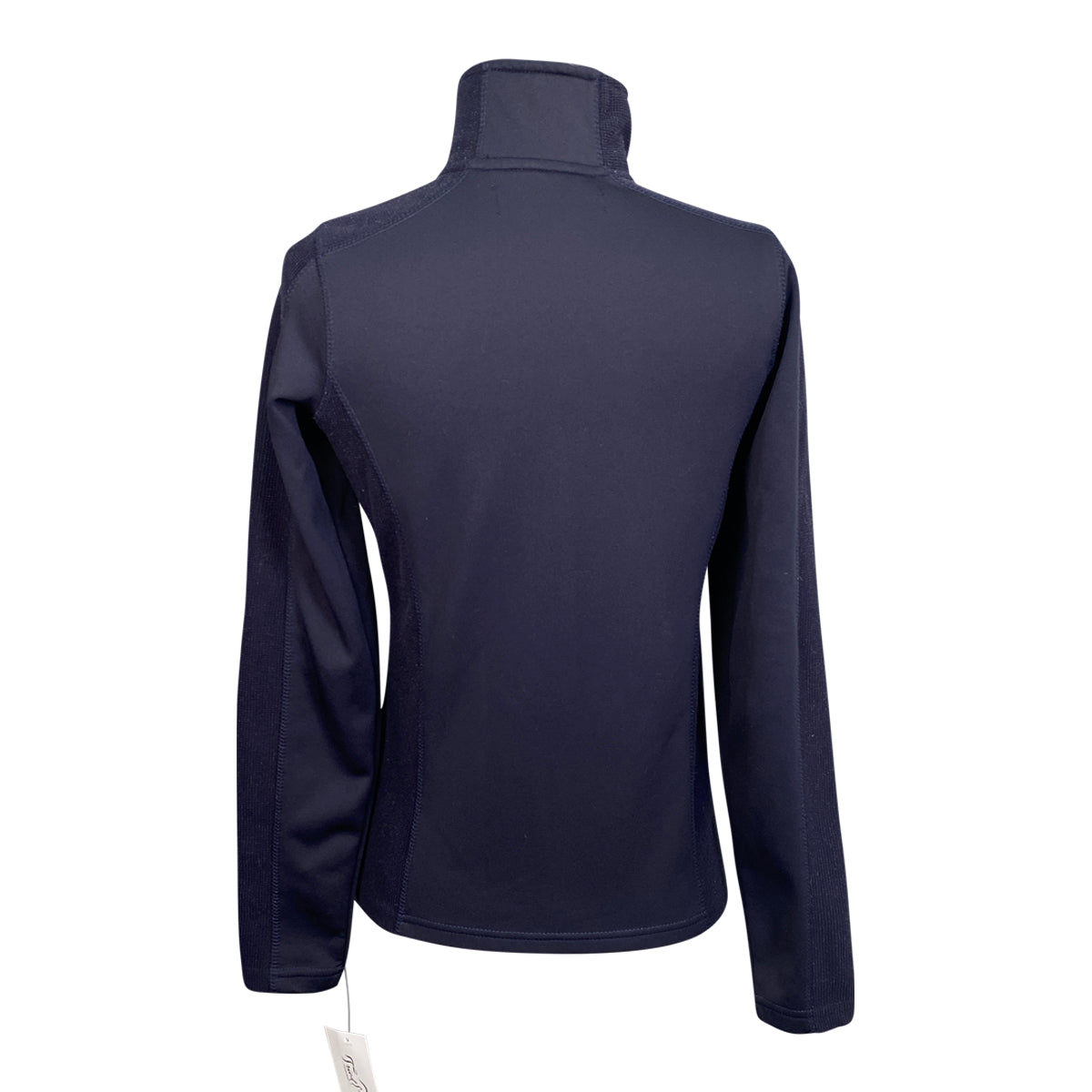 Kastel Fitted Full Zip Jacket in Navy