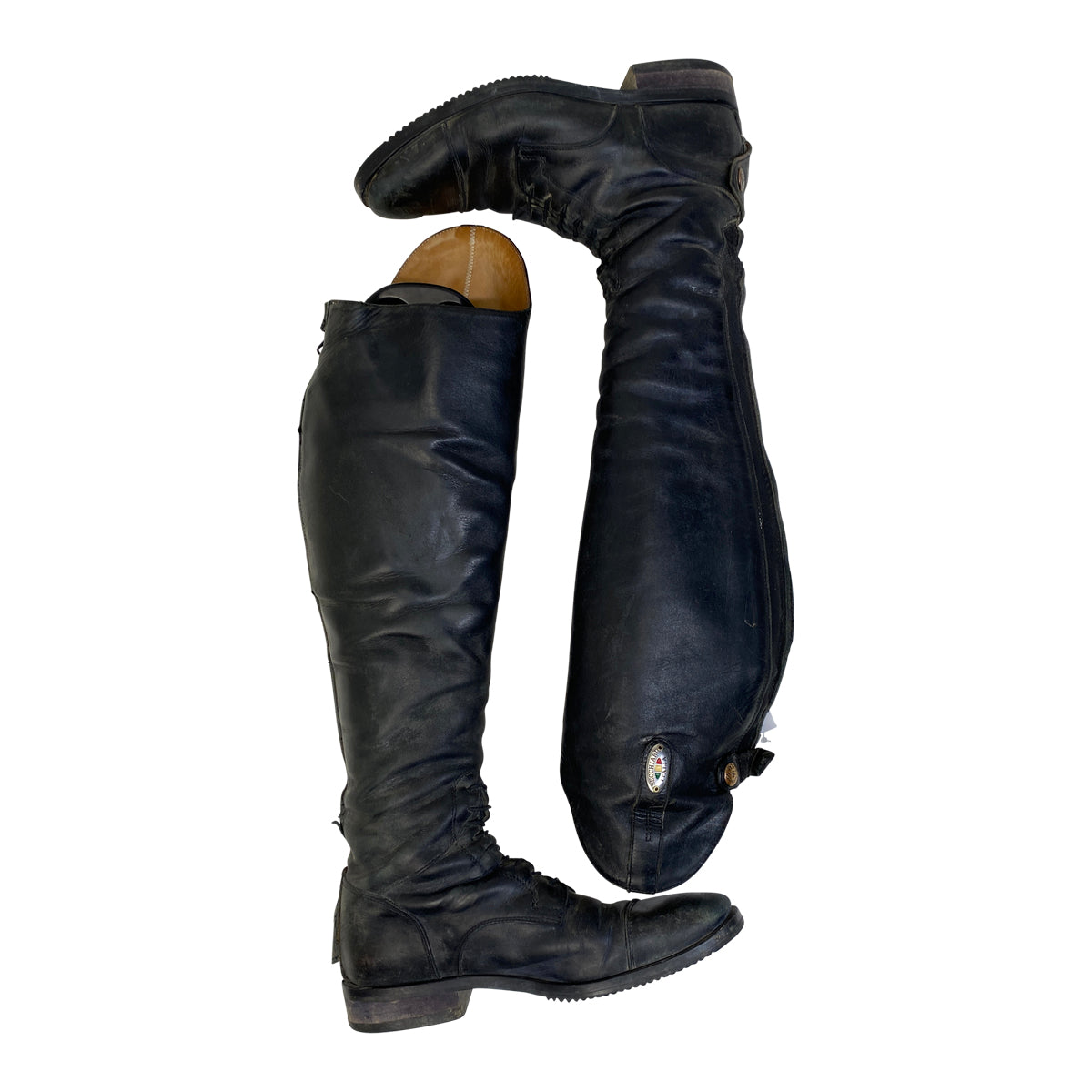 Secchiari 'Classic' Field Boots in Black 