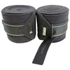 Equestrian Stockholm Dressage Pad & Polo Wrap Set in Silver Cloud