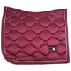 Equestrian Stockholm Dressage Saddle Pad in Grenadine