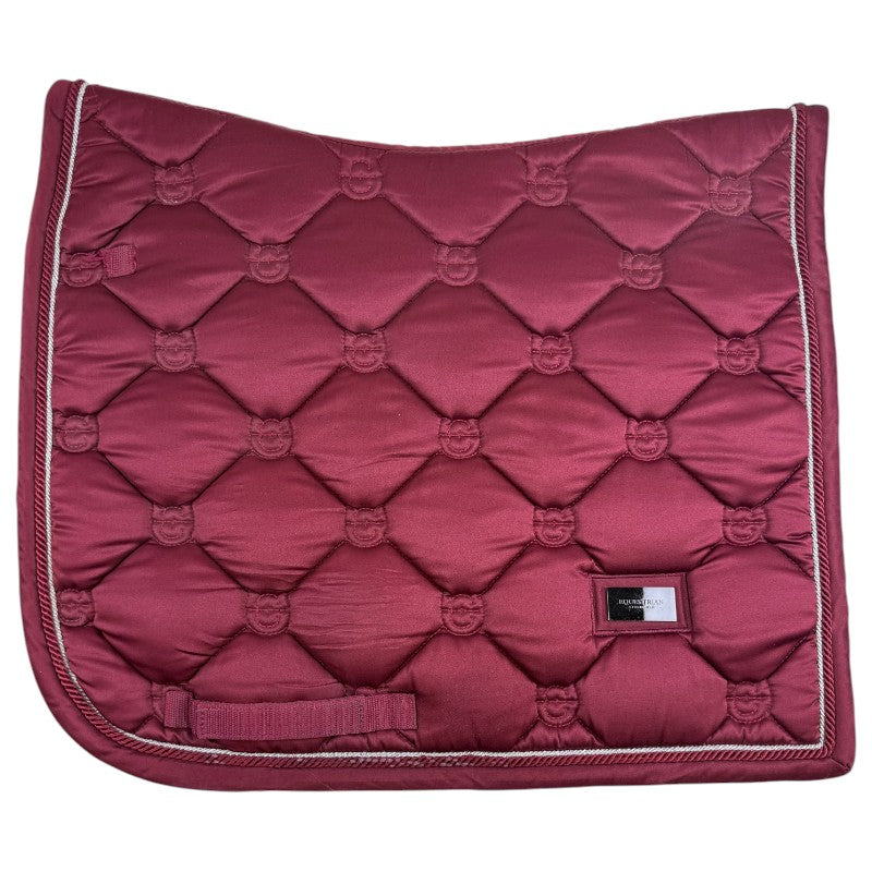 Equestrian Stockholm Dressage Saddle Pad in Grenadine