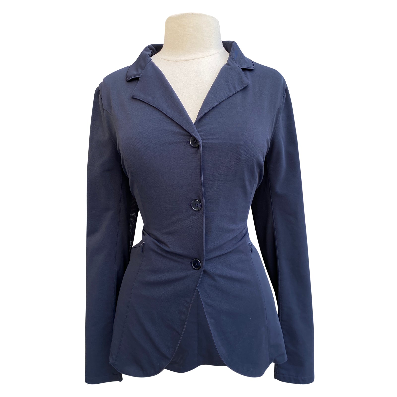 FITS Mesh Show Coat in Navy