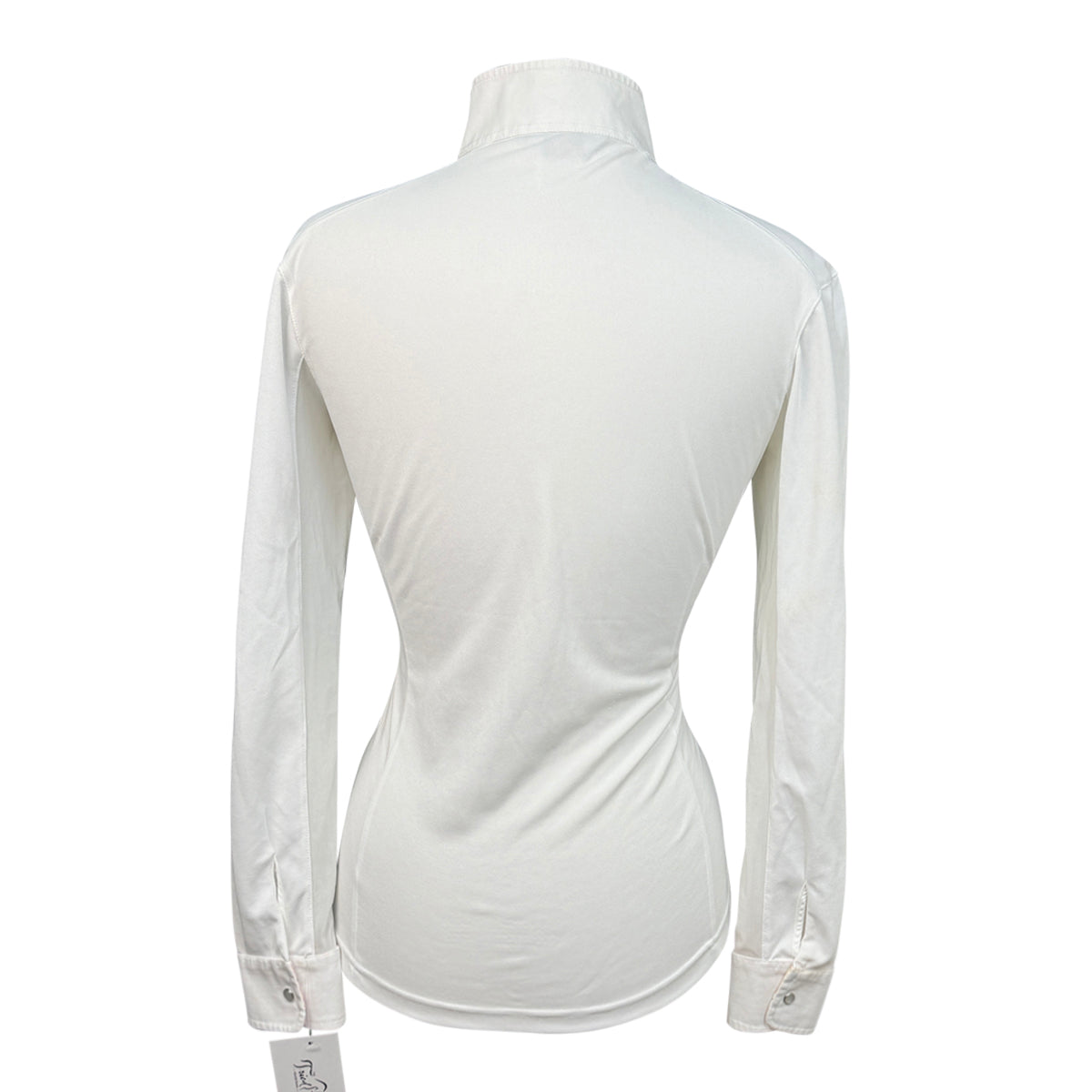 Shires Aubrion Show Shirt in White 