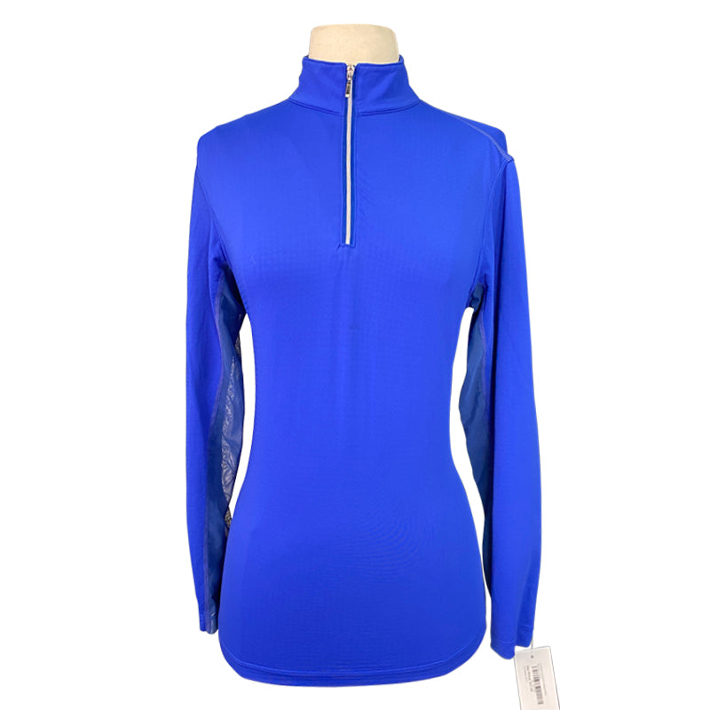 Dover Saddlery CoolBlast® 100 Long Sleeve Shirt in Royal Blue - Women's XS