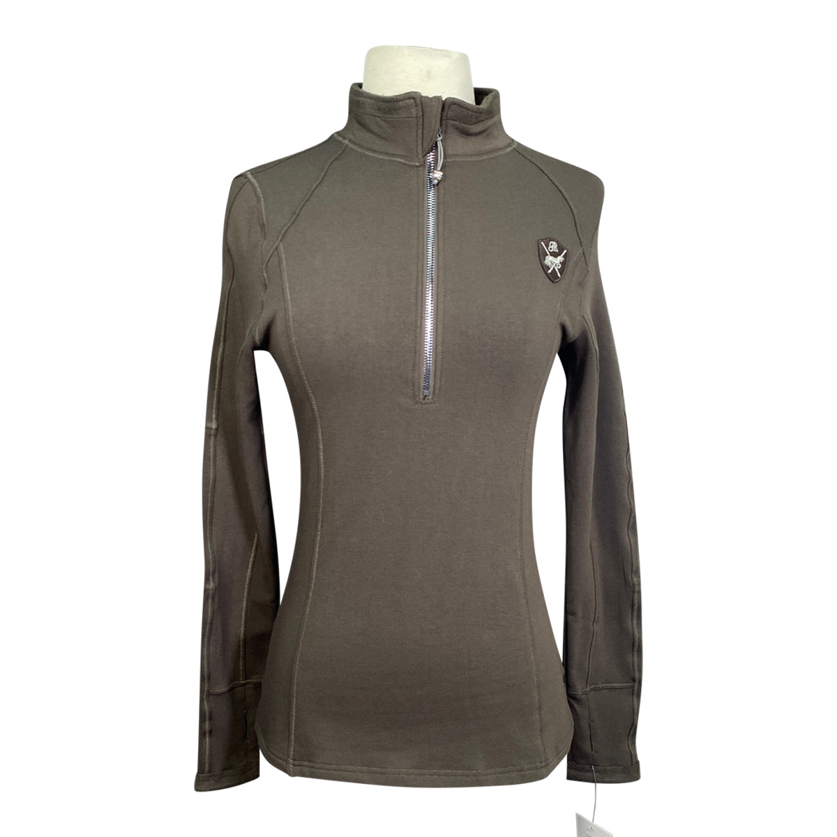 Goode Rider 'All Sport' Long Sleeve Shirt in Chocolate